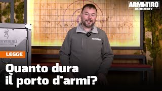 Quanto durano i porti darma  Armi e Tiro Academy [upl. by Tol526]