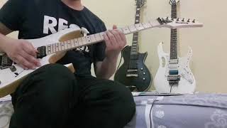 Ibanez Prestige RG 652 AHMAWD home test ibanez guitar music musica dreamtheater guitarcover [upl. by Rubens]