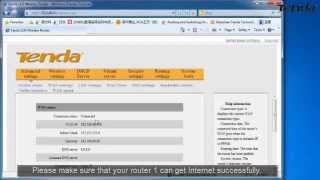 Tenda Router  How to Extend the Wireless Coverage [upl. by Anayad123]