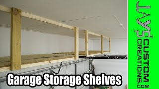 Garage Storage Shelves  161 [upl. by Arela]