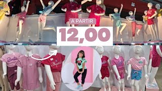 🛍moda center santa cruz do capibaribe fabricante de moda infantil com peças a partir de 1200✨️ [upl. by Boylston]