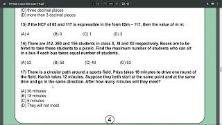 GRADE 910 FSP MATHEMATICS CONTEST 2022 BY MR JAN MUHAMMAD PAST PAPER [upl. by Nnaylrebmik]