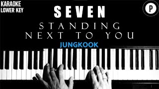 🎹 JUNGKOOK Karaoke SONGS 🎹 SEVEN  STANDING NEXT TO YOU [upl. by Akers]