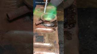 radiator water cap welding youtubeshorts radiator [upl. by Slosberg]