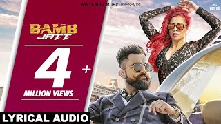 Bamb Jatt Lyrical AudioAmrit Maan Jasmine Sandlas Ft DJ Flow  White Hill Music [upl. by Atirrehs]