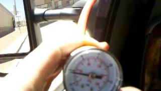 2003 Ford F350 60 Coolant pressure test [upl. by Eiralav]