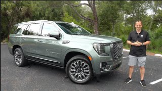 Is the 2024 GMC Yukon Denali Ultimate a BETTER luxury SUV than a Cadillac Escalade [upl. by Heinrik]