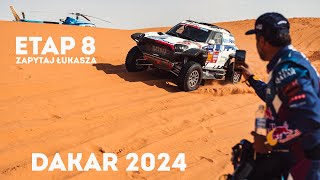 DAKAR 2024 ETAP 8 Pytajcie Łukasza [upl. by Anelliw444]