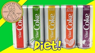 NEW Diet Coke 5 Flavors Taste Comparison  Mix Them [upl. by Aman]