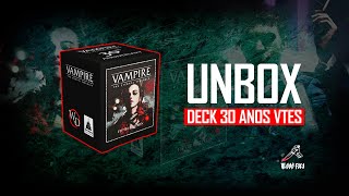 UNBOX  DECK 30 ANOS VTES vampirethemasquerade vtes [upl. by Borreri717]