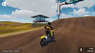 Inair Physics Testing  Motocross Chasing the Dream [upl. by Rucker]