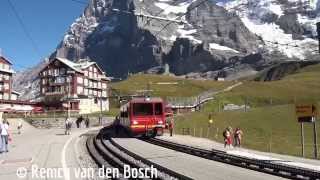 My trip to the Jungfraujoch  The Top of Europe 4 september 2013 [upl. by Sabas599]