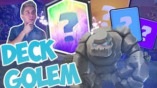 LE DECK GOLEM 1 FERA TIL LES 12 VICTOIRES  CLASH ROYALE  avec NAXIVA [upl. by Alarice]