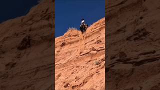 leading a horse down a high sand dune 🥹🙏 [upl. by Enilarak]