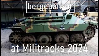 bergepanzer at Militracks 2024 overloon war museum militracks museum ww2 ww2history panzer [upl. by Acirtap]