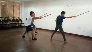 Basic Anyo Arnis Solo Baston Pup Bpe 11 For Arnis Finals [upl. by Plante]