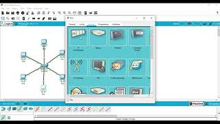 Creando red de estrella en Cisco Packet Tracer [upl. by Ahsuoj]