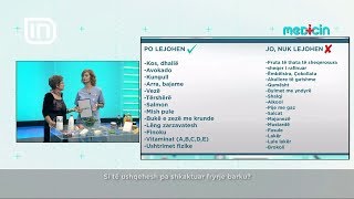 Kur godet Osteoporoza  Koliti dhe fryrja e barkut shkaktarët dhe ushqimet e duhura  IN TV Albania [upl. by Ardnuahsal]