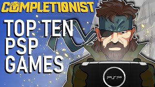 Top 10 PSP Games [upl. by Yruok]