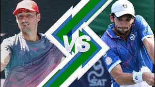 Bernard Tomic vs Valentin Vacherot  SAN LUIS POTOSI 2024 [upl. by Ninel]