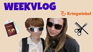 Naar kapper en paspoort op tijd VAKANTIE WEEKVLOG [upl. by Ytiak]