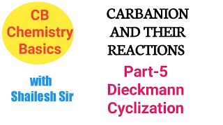 Dieckmann Cyclisation Carbanion Part5 [upl. by Erlin]