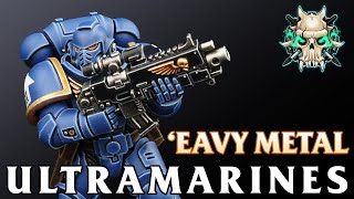 How to paint Ultramarines like the box art by former Eavy Metal painter [upl. by Atsilac]