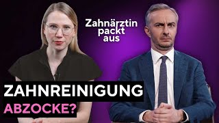 Masche der Zahnärzte oder sinnvoll Die professionelle Zahnreinigung Reaktion ZDF Magazin Royale [upl. by Retsevlys]