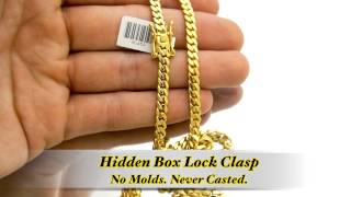 5mm Miami Cuban Link Chain HD Hand Made Custom Daniel Jewelry Inc [upl. by Kcirded]