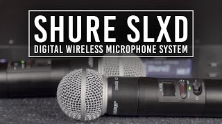 Shure SLXD Digital Wireless Microphone System  Quick Look [upl. by Ennairek]