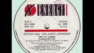 Stefano Secchi Featuring Orlando Johnson ‎– Keep On Jammin loading mix [upl. by Khalin935]