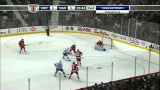 Vancouver Canucks vs Detroit Red Wings Highlights 11610 [upl. by Charry111]