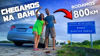 EP 03  VIAGEM DE CARRO  RJ X JUAZEIRO DO NORTE  CE  CHEGAMOS NA BAHIA COM MUITA CHUVA [upl. by Ylak]