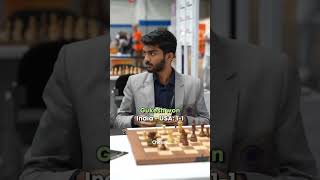 Indian on the verge of winning gold chess shorts [upl. by Boot274]