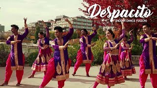 Despacito  INDIAN DANCE Fusion  Kumar Sharma  Svetlana Tulasi  Kathak Rockers [upl. by Dalila]