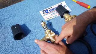 QWASHERS YOUTUBE HOW TO SETUP REPAIR FAULT FIND PA 60225000 VB9 UNLOADER VALVE PRESSURE WASHER [upl. by Beatrix329]