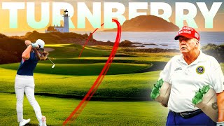 I Played The MOST EXPENSIVE Golf Course In The World  Trump Turnberry [upl. by Nahtanod517]