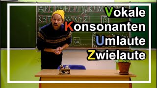 2 Klasse Vokale Konsonanten Umlaute Zwielaute  Eine Übersicht über die Buchstabenfamilien [upl. by Sorkin]