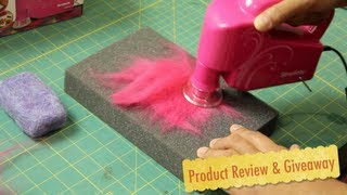 Simplicitys Electric Hand Felting Machine Product Review [upl. by Lleddaw891]