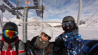 Les Arcs 2018 SkiSnowboard  GoPro Hero [upl. by Clippard]