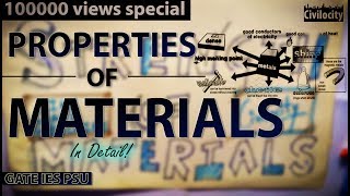 Material Properties  Lecture  4 [upl. by Averill]