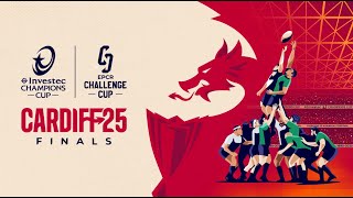 Cardiff 2025 EPCR Finals Weekend at Principality Stadium [upl. by Nybbor]