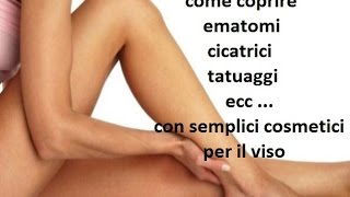 Come coprire un ematoma o difetto con prodotti make up Cose da Donna 4 [upl. by Aziza754]