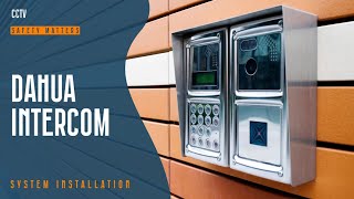 DIY Dahua Intercom System Installation for Increas Home Security [upl. by Veronique]