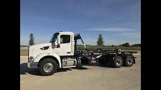 2017 Peterbilt 567 wGalbreath Roll Off Container Dumpster Automatic Transmission Allison 4500 [upl. by Fahland]