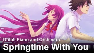 Springtime With You  Ghibli Piano amp Orchestra  Beautiful OST Original Composition [upl. by Eadahs790]