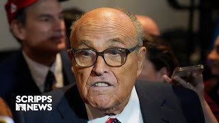 Judge tosses out Rudy Giuliani’s bankruptcy case [upl. by Dowell]