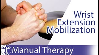 Wrist Extension Assessment amp Mobilization [upl. by Attiuqram]