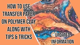 Polymer clay transfer paper [upl. by Sonitnatsok152]