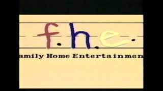 Family Home Entertainment logo FHE [upl. by Inaoj]